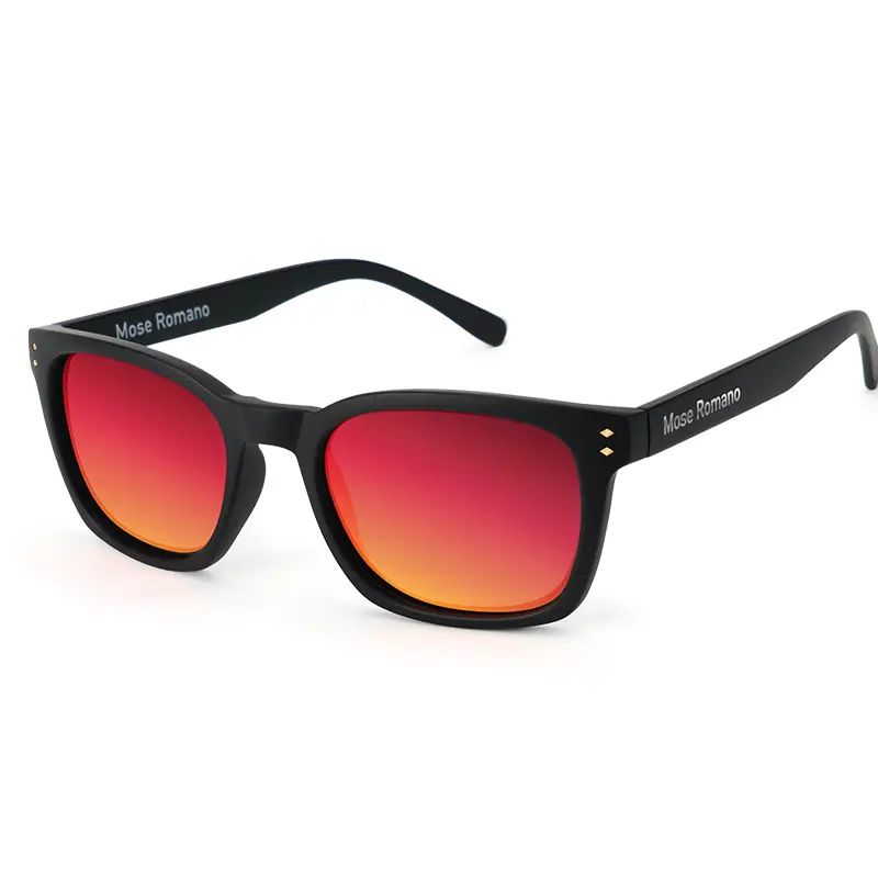 Polarized Square Sunglasses for Women UV400 Protection Retro Mirrored Sunglasses for Men Women Driving ST0085