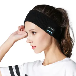 sports headband, sweat-wicking headband, rechargeable and washable headband, wireless Bluetooth music sports headband, sweat-proof music Bluetooth headband, suitable for running, side sleeping, travel, yoga.