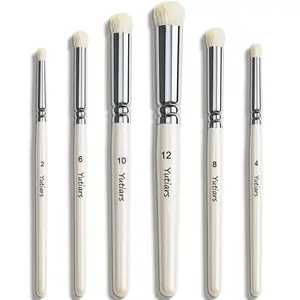 Miniature Paint Brushes Set, Premium Goat Hair Dry Brushes for Model Painting Fine Detailing, Domed Drybrush Kit for Scale Models & Miniatures