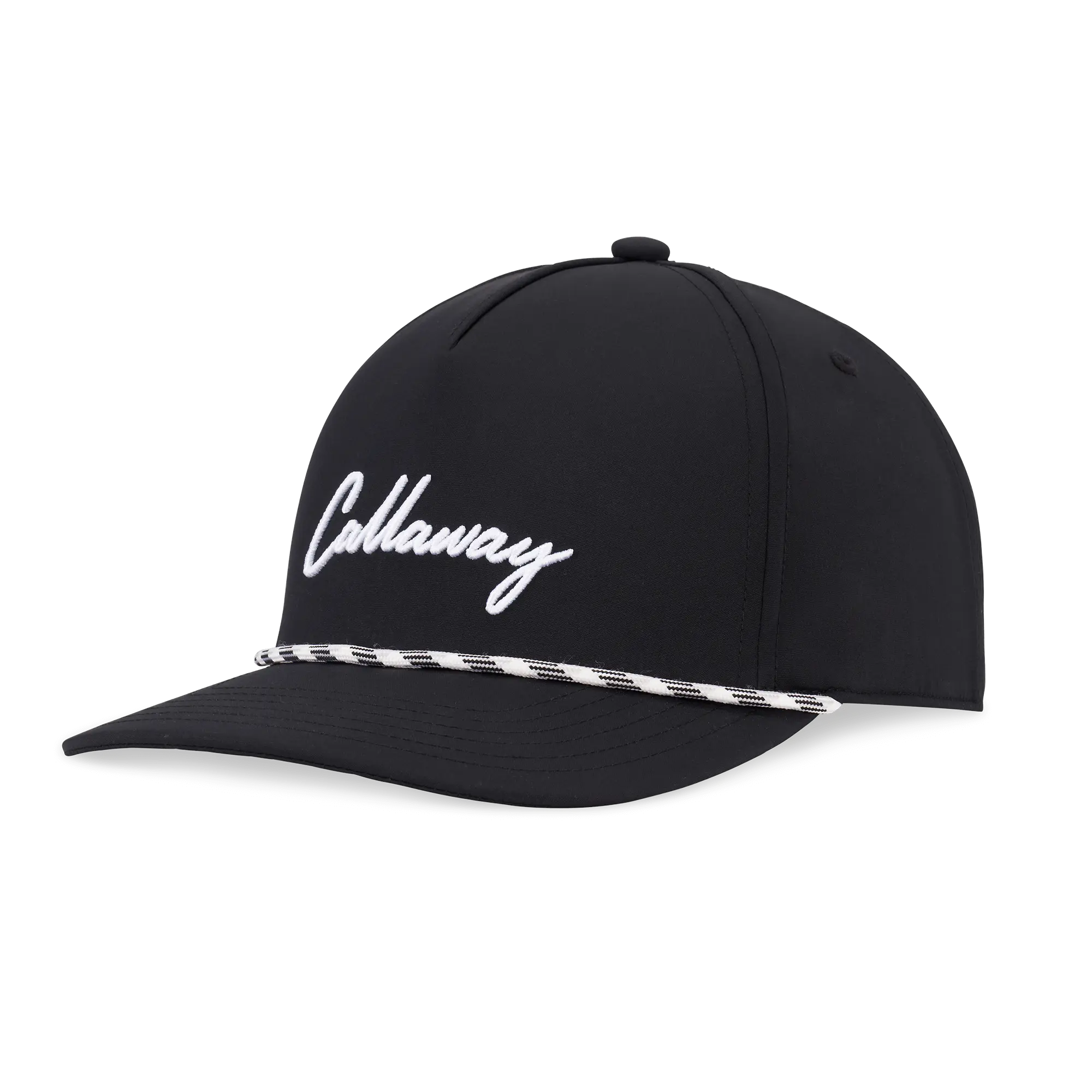 Callaway Golf Men's Birdie Putt Rope Hat in Black | Size: Adjustable
