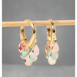 STAINED GLASS EARRINGS