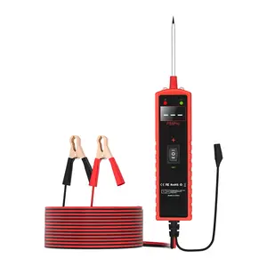 P55PRO Digital Circuit Tester - 3.5-36V ABS Portable LED Fuse Tester with Bidirectional Display, 1-Count Automotive Diagnostic Tool for Cars, Trucks
