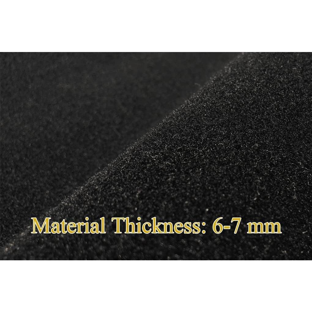 Dash Cover Mat for 2007-2014 Yukon Sierra SLT Denali, 2007-2013 Chevy Silverado 1500 2500HD 3500HD LTZ/Avalanche/Suburban, Black Dash Cover Mat for 2007-2014 Yukon Sierra SLT Denali, 2007-2013 Chevy Silverado 1500 2500HD 3500HD LTZ/Avalanche/Suburban, Black