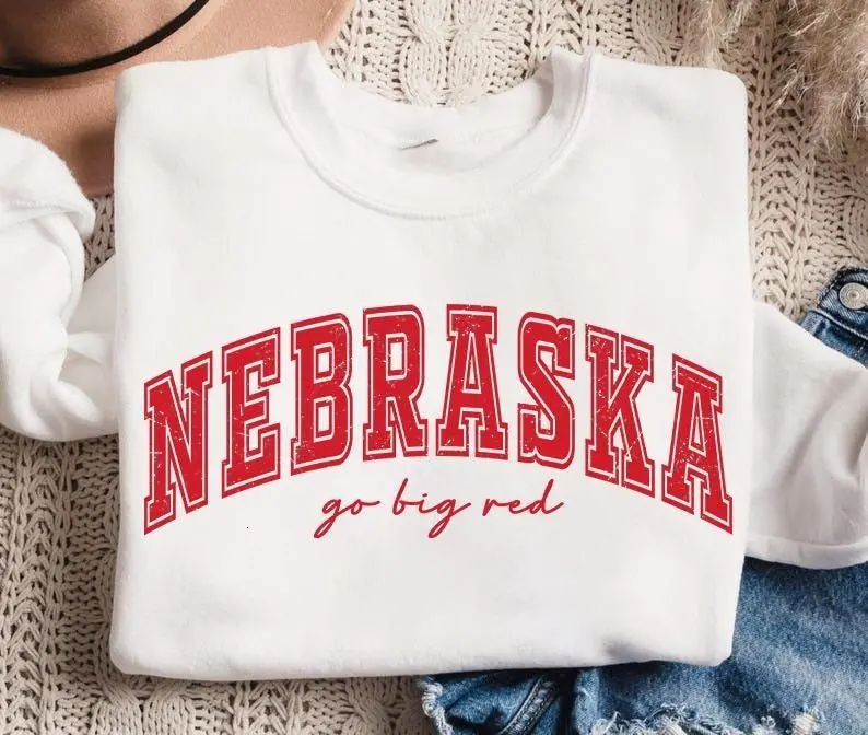 [Sale off up to 50%] Go Big Red Shirt, College Football Sport Shirt, College Game Day Apparel, Gift for Nebraska Fan, streetwear graphic tee