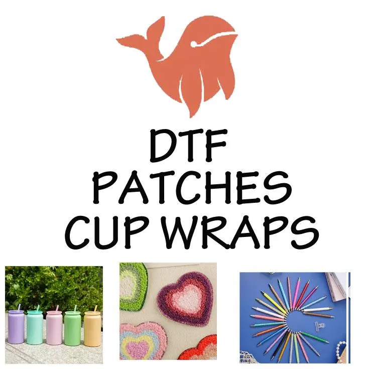 [new]DTF  Cup Wraps UVDTF Individual Claims Live Versatile for Various