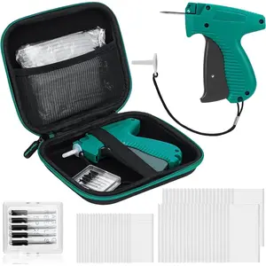 Tagging Gun for Clothing with Case, Standard Retail Price Tag Attacher Gun Kit for Clothes with 6 Needles, 1000pcs 2"+1000pcs 1" Barb Fasteners for Store Warehouse Consignment Garage Yard Sale Labels