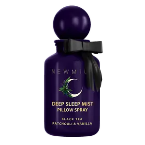 Deep Sleep Pillow Spray | Natural Aromatherapy Mist for Sleep, Relaxation, Calming & Stress Relief | Patchouli, Black Tea & Vanilla Essential Oils | Linen & Room Spray