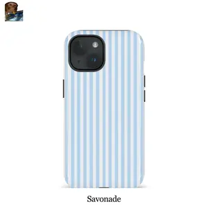 MagSafe iPhone Case Phone Case - The New Blue And White Striped Phone Case Is Compatible with for iphone 17, Air 16PM, 15PM, 13/13 Mini, 12, 11, XS Max, 7, And SE2 For iPhone13