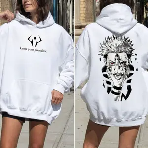 Sukuna Jujutsu Kaisen Sweatshirt, Unisex Jjk Anime T Shirt, Ryomen Sukuna Hoodie, Anime Fans Gift, Unisex Sweater Pullover Tee
