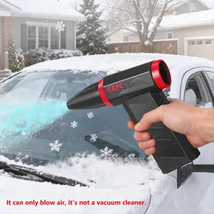 Mini Turbine Air Fan High Speed Strong Wind Long Battery Life Wireless Portable Rechargeable Dust Cleaner for Snow Blowing Cleaning Car Home Use Handheld Snow Blower