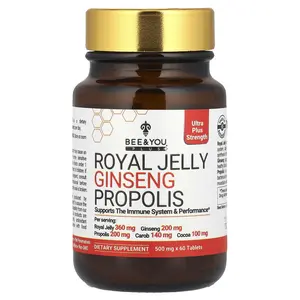 Bee & You Royal Jelly Ginseng Propolis, 60 Tablets