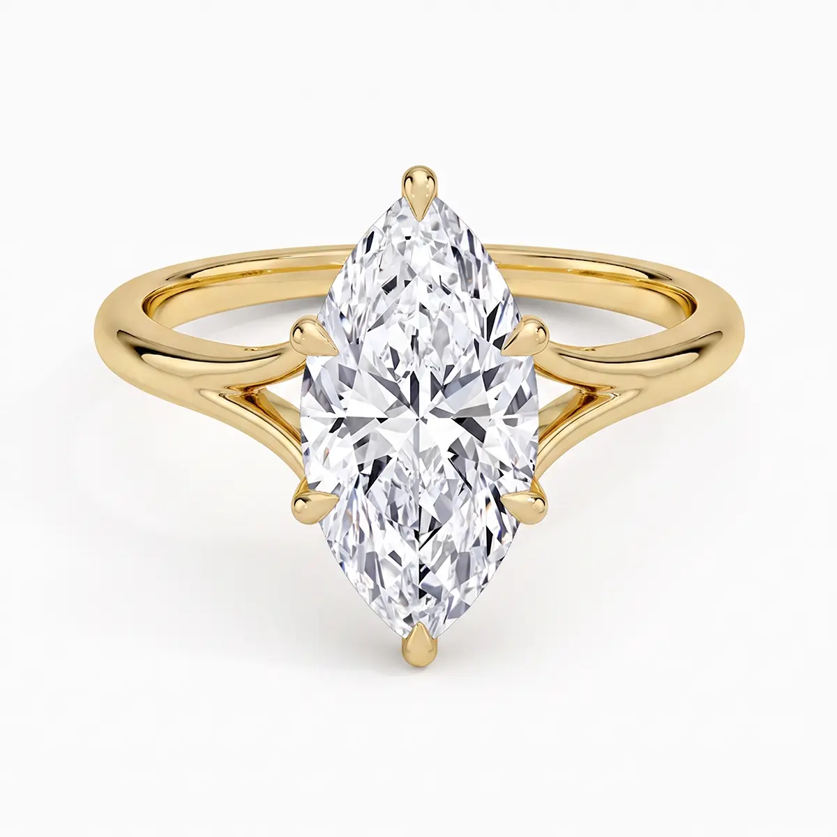 Women's Luxury 2.5CT D/VVS1 Ice-Cut Marquise Cut Gemstone 3-Piece Stackable Engagement Wedding Bands, Matching Promise Rings for Adults, Size 5-10, Multi Gemstone Ring