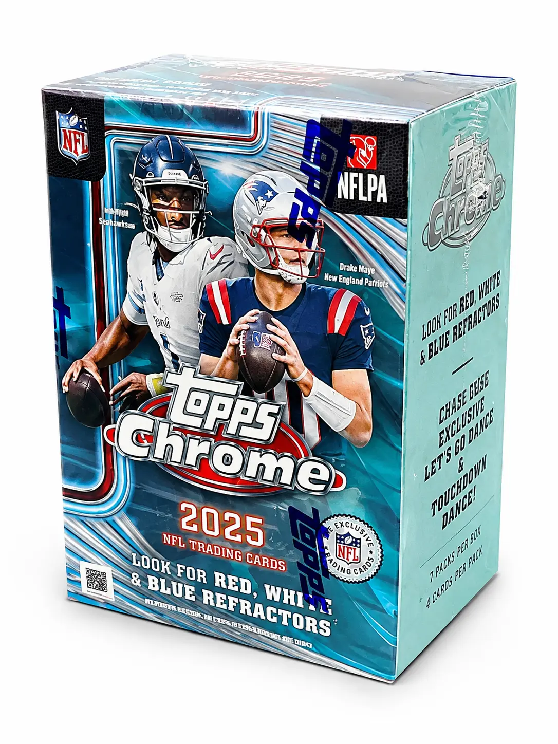 2025 Topps Chrome Football Blaster Trading Cards 2025 Topps Chrome Football Blaster Trading Cards