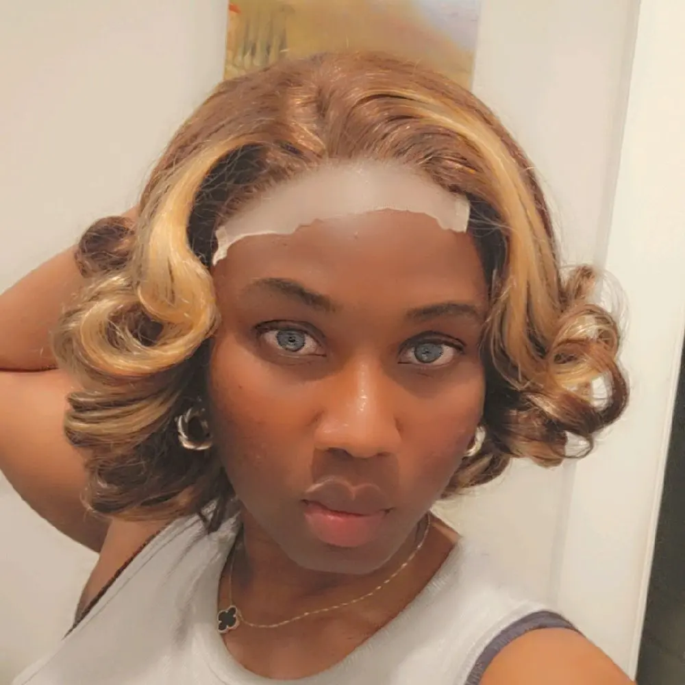 10inches bouncing wigs