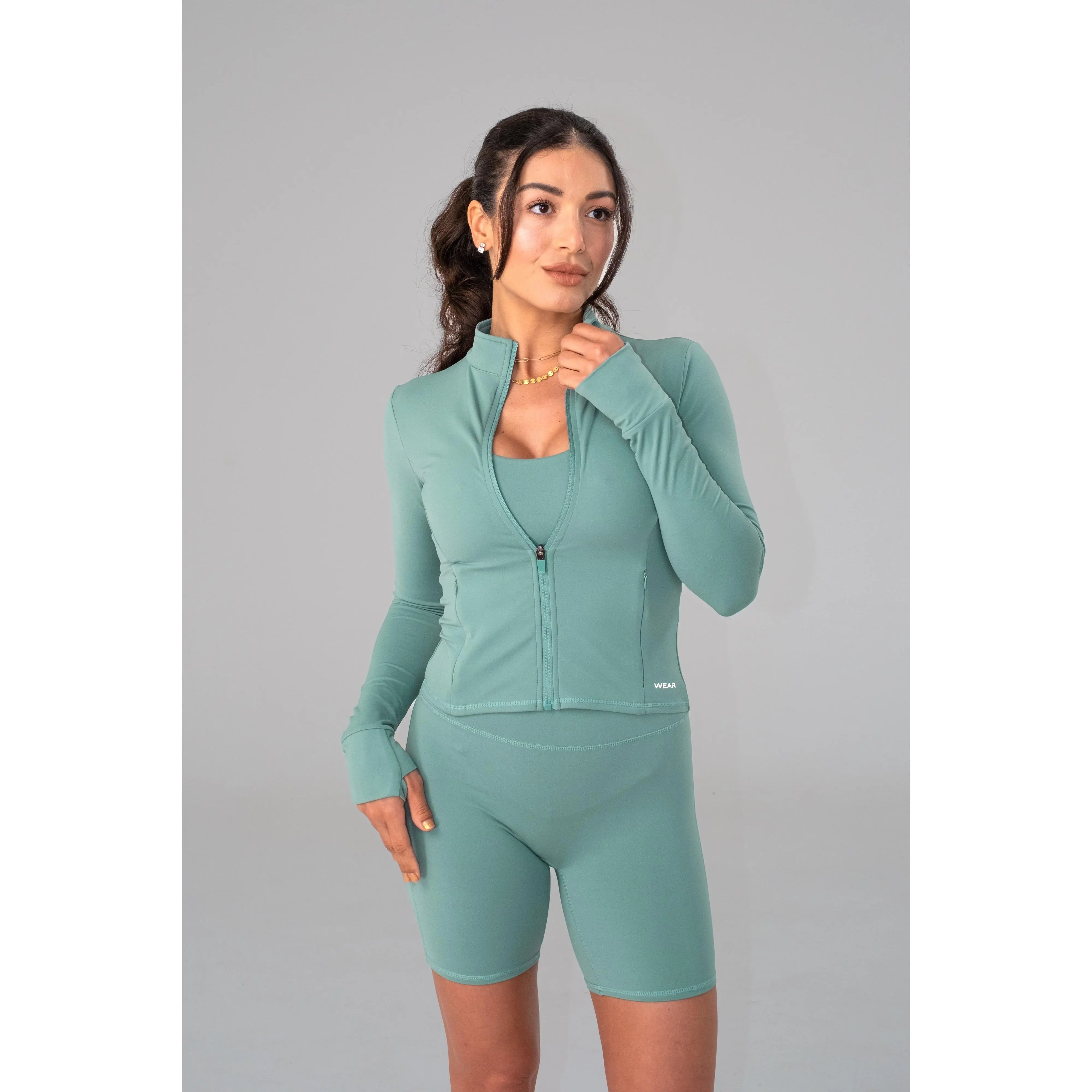 CONTOUR CROPPED JACKET 