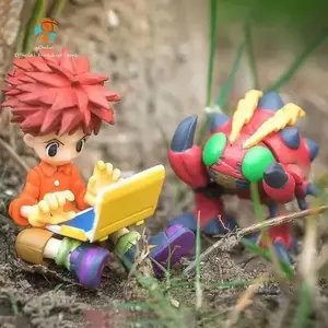 5-8cm Digimon Adventure Tyrannosaurus Izumi Koushiro Anime Figure Model Room Ornament Children Toys Birthday Gift Customized