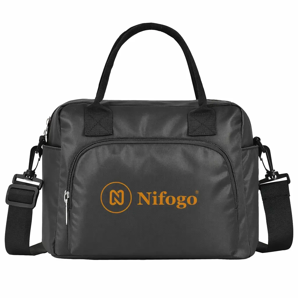 12L Insulated Lunch Bag, Water-Resistant Portable Cooler Tote Tool Bag for Men, Large-Capacity Versatile Work Essentials for Picnic Travel
