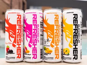 Bucked Up Refreshers - Low-Stim Energy Beverage (12oz. Cans) - Case of 12