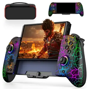 ESYWEN Switch/OLED Controller & Custom Travel Case, Hall Effect Wireless Controller, Ergonomic Joypad for Handheld Mode