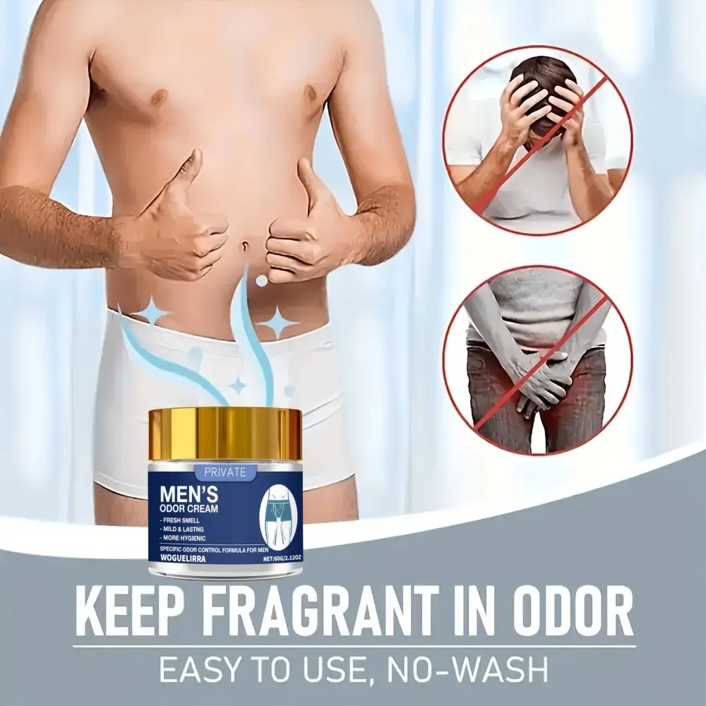 Fresh Scent Natural Moisturizing Deodorant for Men, Long-Lasting Gentle Formula, Portable Beauty Cream, Deodorant Personal Care, Deodorant Body Care, Body Deodorizer, Enhances Attractiveness, Easy to Use, Fragrance Deodorant