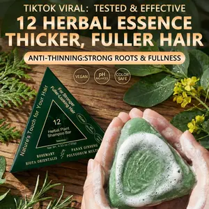 Selvioren Herbal Soap Bar | Plant-Based Hair Products | Gentle pH-Balanced Cleanse | Cedarwood & Usma Essence | Sulfate-Free Scalp Detox | Concentrated Botanical Formula | Eco-Friendly Hair Gloss | Natural Vitality