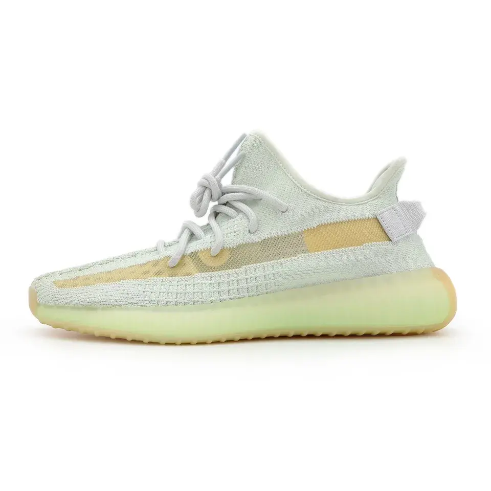 Adidas Yeezy Boost 350 V2 'Hyperspace' Knit Sneaker - 2019 Release Comfortable Athletic Trainer with Iconic Look, Boost Cushioning, Hyperspace Theme, Runs Small, Half Sizes, Streetwear Casual Footwear