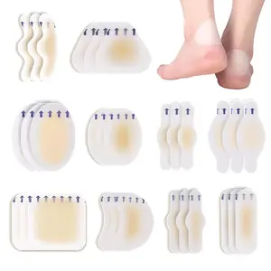 Women's High Heel Gel Cushion Pads, Insoles, Waterproof Hydrocolloid Bandage, Prevents Blistering, 30-Piece Set, Foot Protection Accessories, Foot Care, Waterproof Inserts