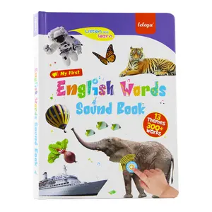 My First English Pronunciation lnteractive Educational toys Sound Book for Babies | 300+ Words Talking English Learning Book for Children, Preschool English Audio Book This is a great educational toy for toddlers