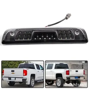 Fit For 14-18 Silverado GMC Sierra 1500 2500 Rear 3rd Brake Cargo Led Tail Light Third Brake Light G-PLUS