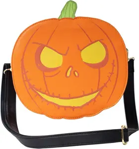 The Nightmare before Christmas Jack-O'-Lantern Glow-In-The-Dark Crossbody Purse Loungefly