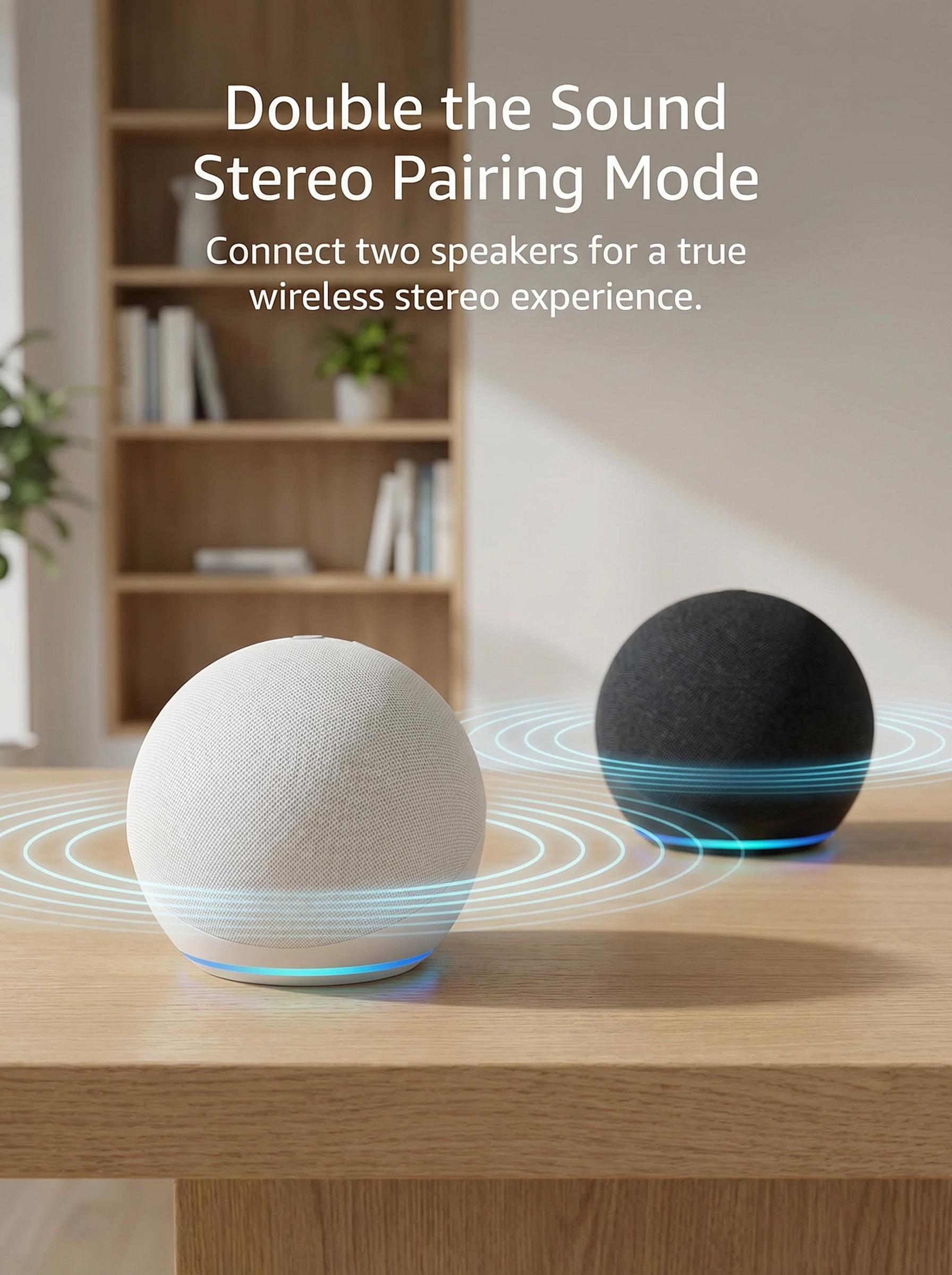 Portable Bluetooth Speaker with Ambient RGB Night Light Rechargeable Wireless Stereo Soundbox with Heavy Bass for Sleep, Home Office & Relaxing, Unique Gift Idea