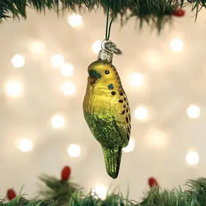 Miniature Parakeet Ornament