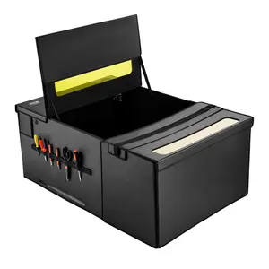 VEVOR Laser Engraver Enclosure,  48 x 31.5 x 19.6", Dual-Direction Viewing, Flame Retardant and Fireproof Protective Cover, with Exhaust Fan and Pipe, Insulates Smoke, Noise and Eye Protection