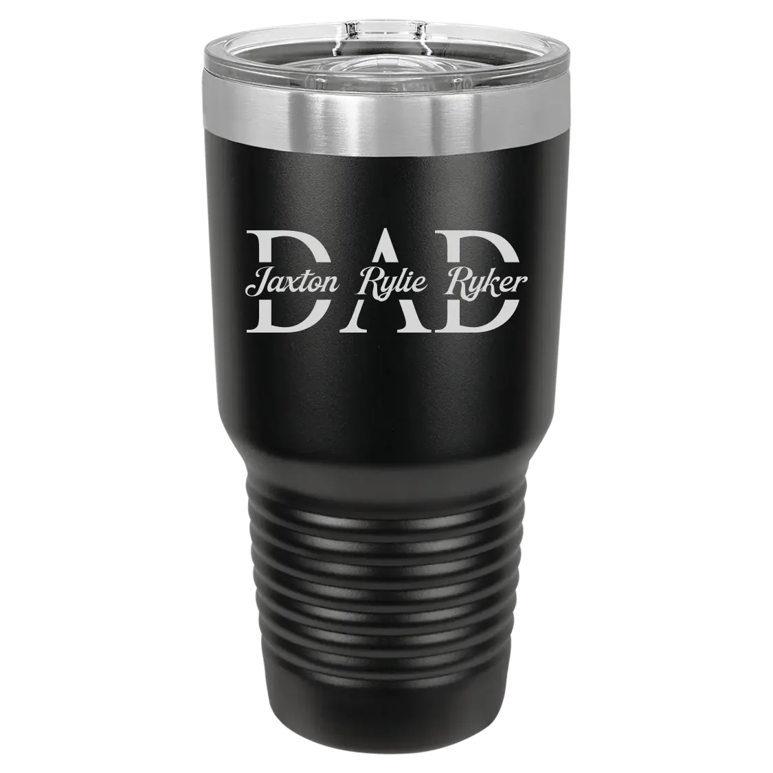 Custom Engraved DAD Gifts - Flashlight, Keychain, Tumbler, or Wallet Customized With Children's Names Leave Order Note Or Message With Names For Customization
