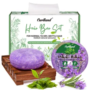 Shampoo Bar & Conditioner -Hair care - Works for All Hair Types - Smooth,Detangles & Revive Hair - Dreadlocks, Microlocs, Sisterlocks, Wicks, Brotherlocks, Braids