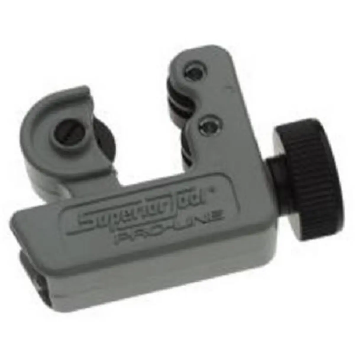 Superior Tool 35180 Professional Mini Tubing Cutter with Long-Life Alloy Wheels - Cuts Brass, Soft Copper, Thin Wall Conduit, Aluminum, 1/8-1-1/8 in OD (3-30 mm) Large Diameter, 7x4.5x1.5 in, Full Size Cutting in Tight Spaces, Tight Cuts, 0.4 lbs