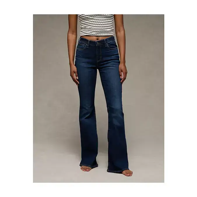 AE Super High-Waisted Flare Jean