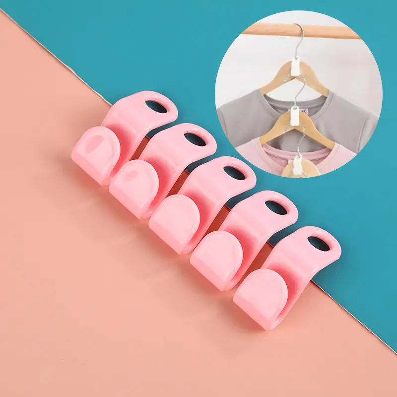 Hanger Connector Hooks for Clothes Storage，Space Saving Organizer，Space Saver Hangers，Hangers Accessory Heavy Duty Space Saving for Closet