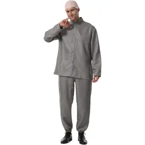 AYJKSEVEN 60s Costume Groovy Costumes Swinge rFor Men 1960s Movie Halloween CostumesSpy Costume Adult