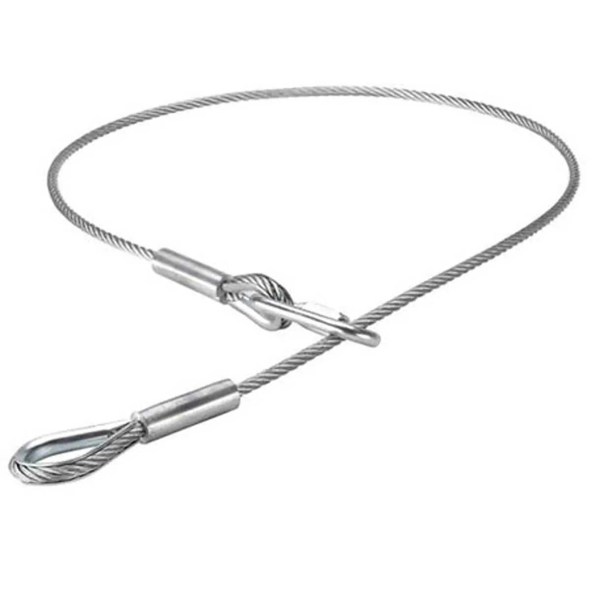 Kupo G061112 105cm, 41.3", Long PVC Coated Safety Wire, 5.0mm Diameter
