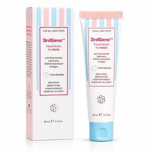 3rdGene Facial Serum for Hands, 80 mL – Fast-Absorbing Lightweight Hand Serum, Non-Greasy Hydration