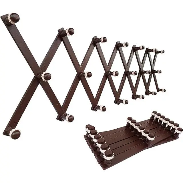 Accordion Wall Hanger for Easy Storage of Home Organizers