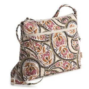 Vera Bradley Women's Premium Cotton Original Zip Hipster