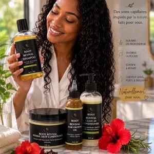 Root Revival Haircare Set, Restore & Repair Nourishing Hair Cleanser Kit for Hair Care Needs
