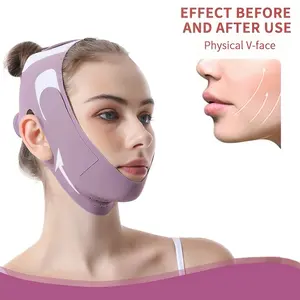 1PCS Summer V Line Face Lifting Strap, Neck Lift Jaw Tightening Exerciser, Face Lift Tape Remover, Jaw Line Sculptor Eliminator, Mask Shaper for Jawline,  Chin Strap for Sleeping, Double Chin Reducer for Women