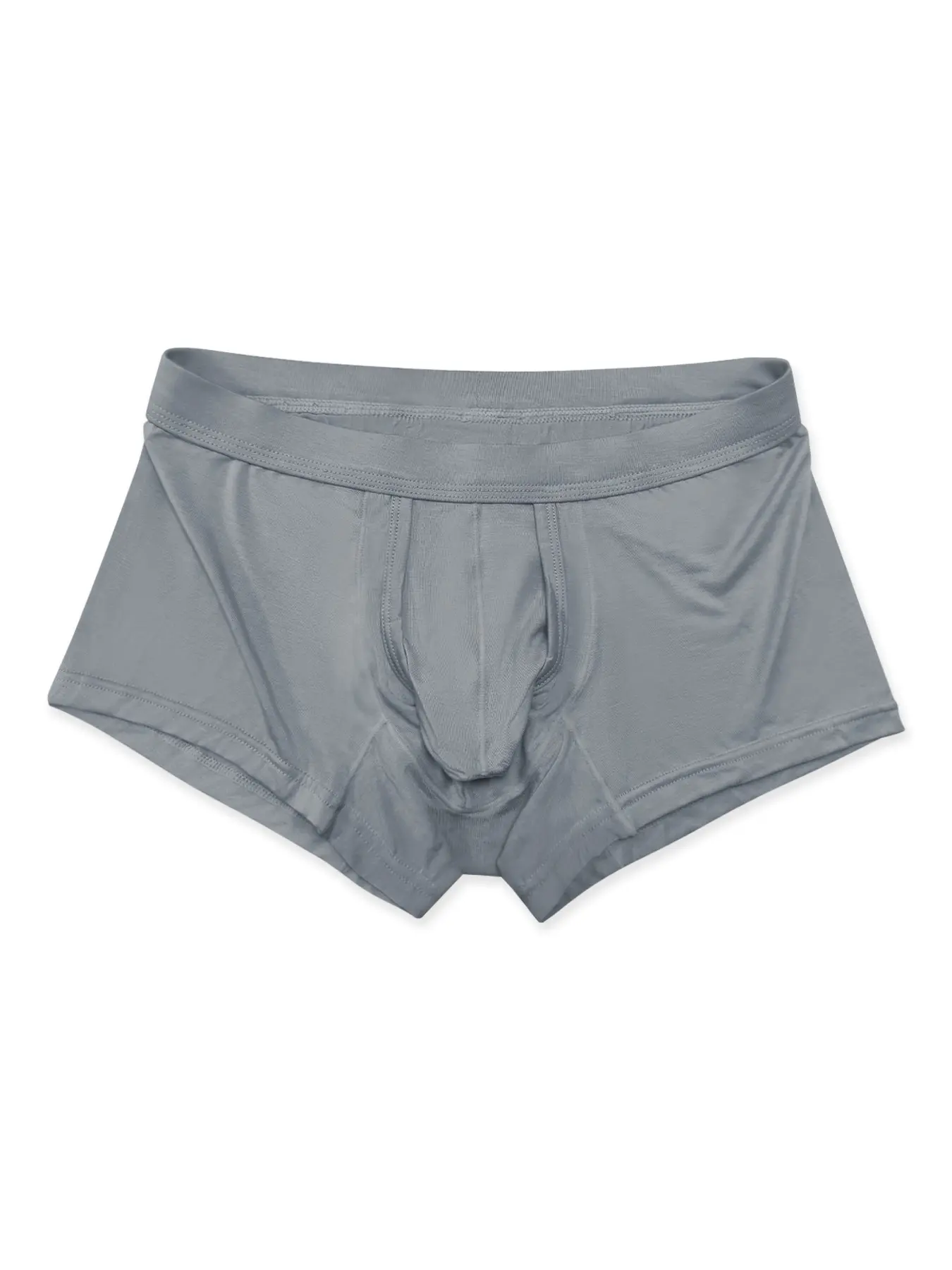 1-pair men's sports straight-leg underwear, Soft Comfy Underwear, Stretchy Sports Underwear, made of breathable and high-stretch spandex material, with soft quick-drying independent pocket and elephant nose design, suitable for daily casual wear