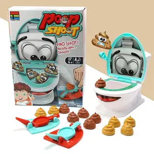 Quick Poop Shooting Game Toy Set, 1 Set Funny Poop Shooting Toy for Party, Interactive Novelty & Gag Toys for Festival Gifts