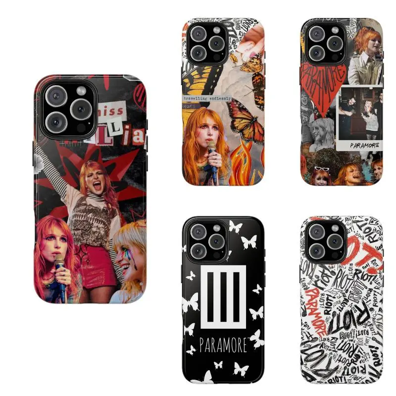 Paramore Tough Phone Case And More, Case CoverSuitable for iPhone 17-11 Pro Max/Plus and  Samsung Galaxy S23-25