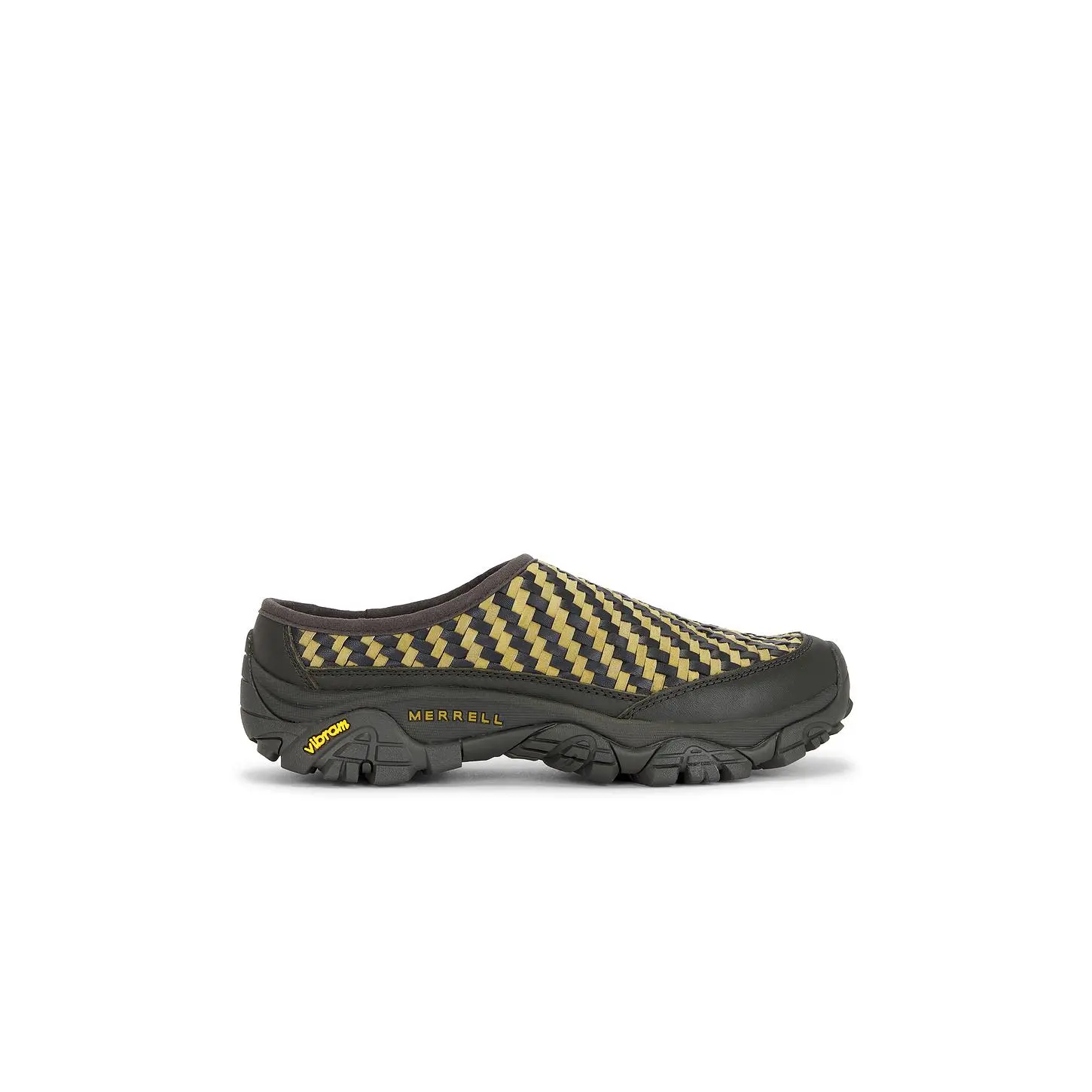 Merrell 1TRL Moab 2 Slide-On Leather Woven Trail Running Shoe, Beluga & Sugar Kelp Outdoor Sports Footwear