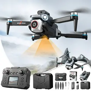 Kezqiaxn Mini Drone with ESC Camera Brushless Motor Remote Control 2.4G RC Quadcopter Altitude Hold for Kids Adults Clearance